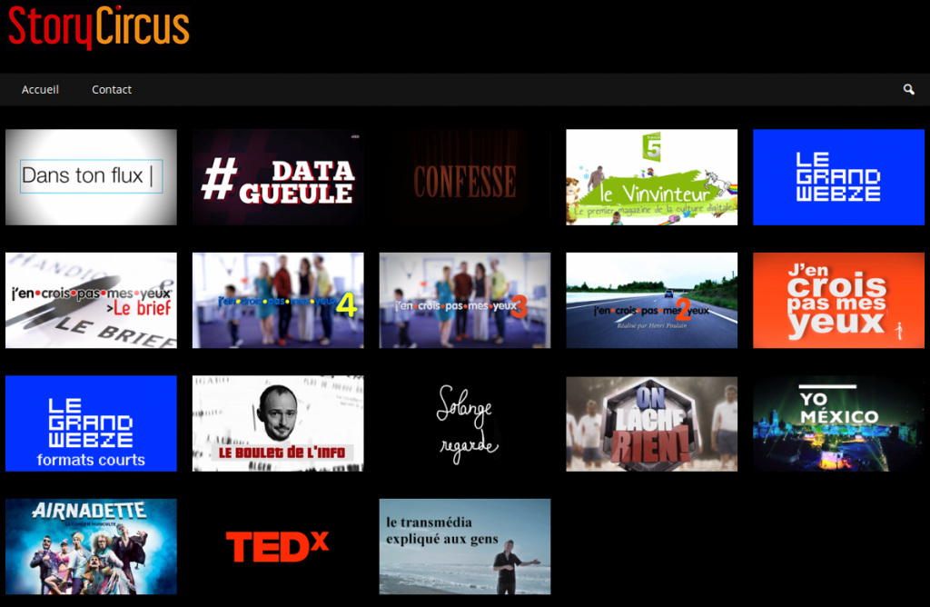 StoryCircus est une société de productions visuelles à laquelle nous devons, notamment, l'excellente série web #Data Gueule.