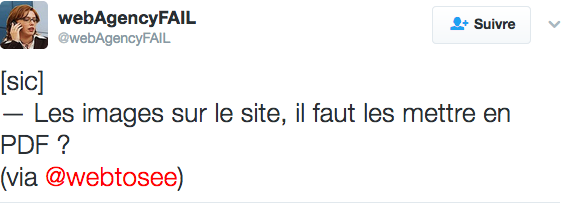 Les images sur le site, il faut les mettre en PDF (lu dans un tweet)